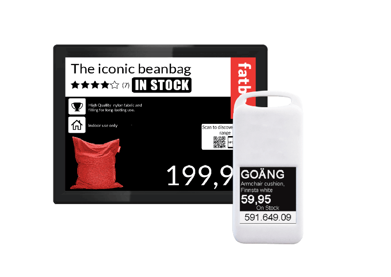 Digital Shelf Tags for DIY and Furniture stores SESimagotag